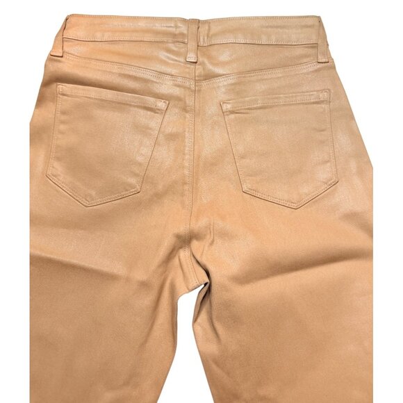 L’AGENCE Metallic Sand Coated Jeans Size 26 - Picture 12 of 16
